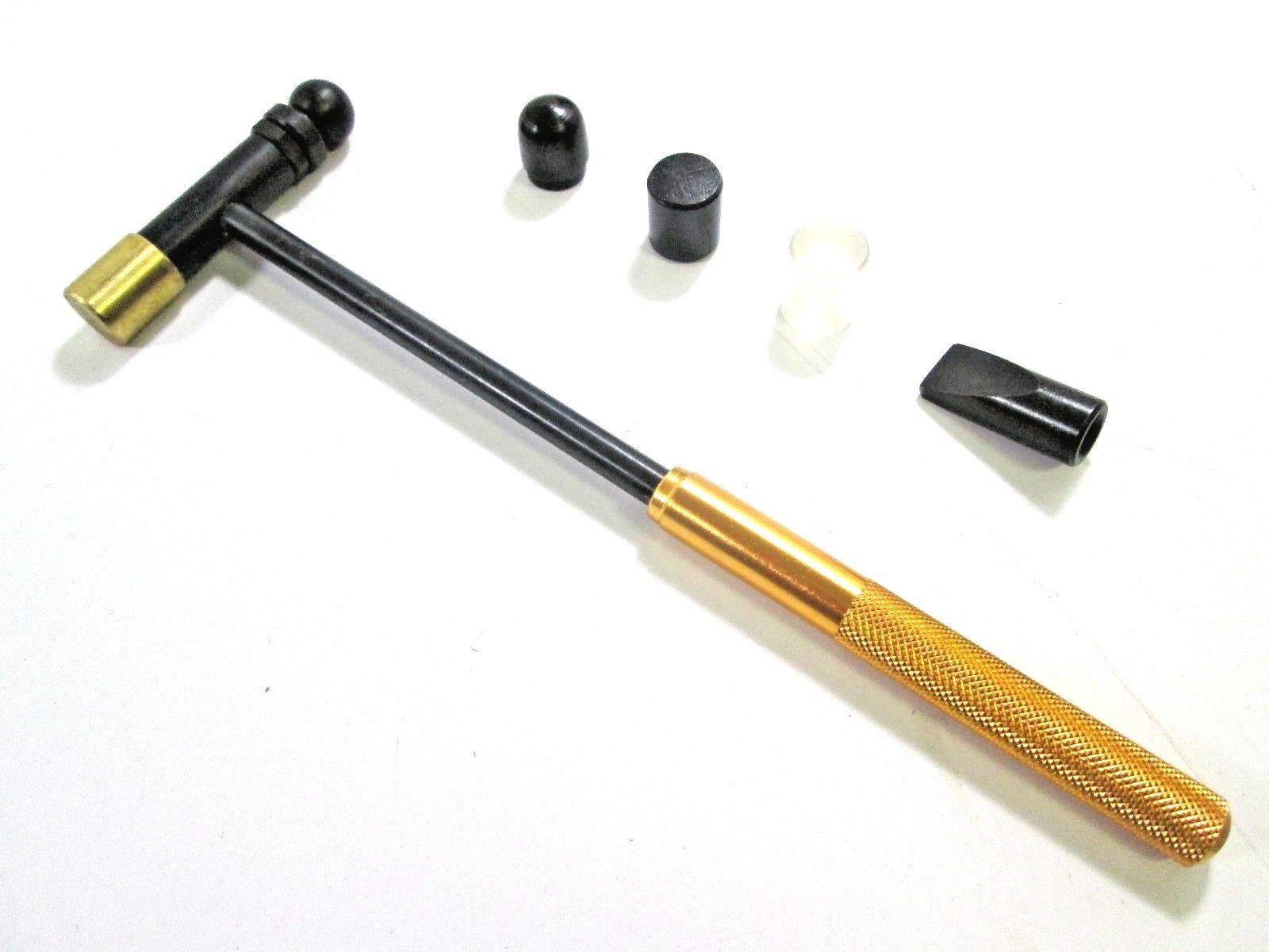 6pc Mini Hammer Set Kit with Interchangeable Heads Craft Model Making HM018