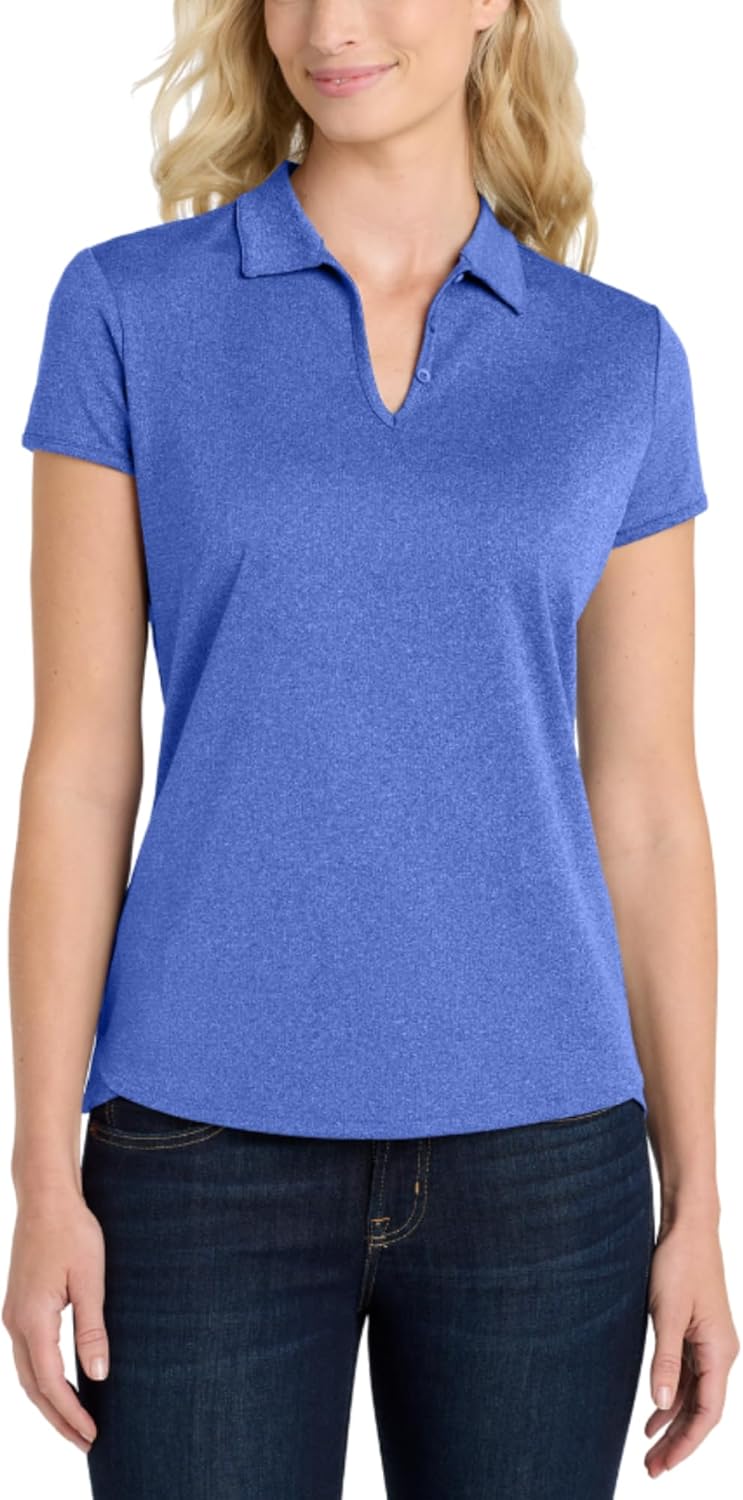 Women’s Golf Polo Shirts Short Sleeve Athletic Sports Top – Moisture Wicking, Collared, Lightweight Tee