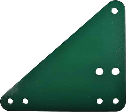 Swing Set Stuff Inc. 10 12" Acero Triángulo Brace (verde) con SSS Logo Sticker Triangle Brace