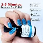 Gel Nail Remover – 2pcs, 2.0 Upgraded Version, Fast & Non-Irritating | No Soak or Wrap Needed, Removes Nail Polish in 2-5 Minutes, Not Damage to Natural Nails, for At-Home Manicure Kits