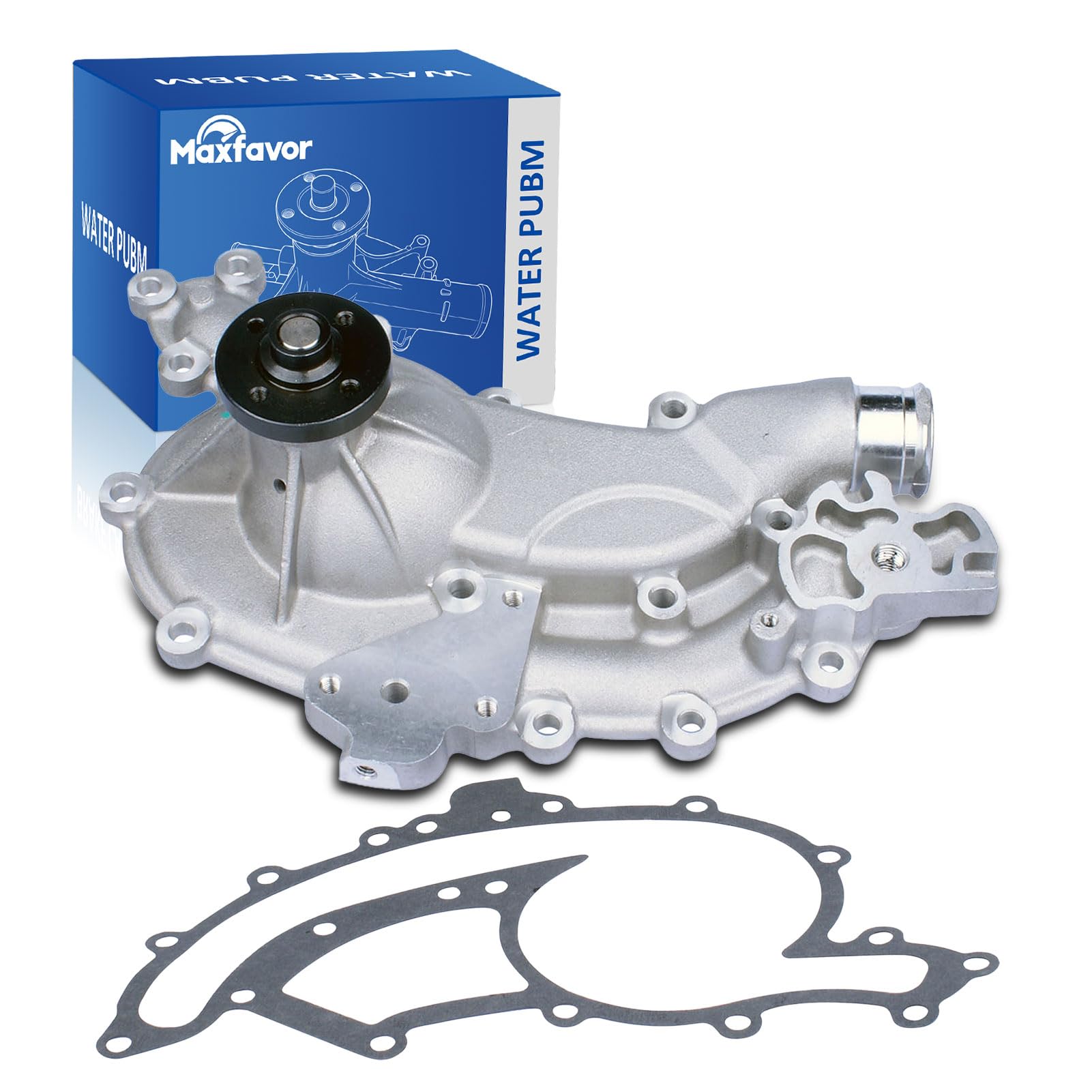 Maxfavor Engine Water Pump AW5056 Compatible with 1990-1995 Chevy Corvette
