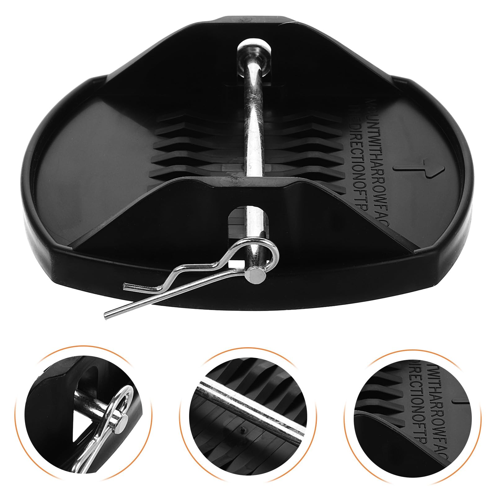 Stützplatten für Wohnmobil und Anhänger aus Robustem Pp Material 4 Stück Einfache Handhabung Stabile Unterstützung bei Wagenheber und Nivellierung