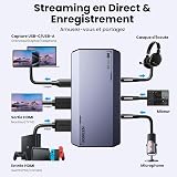 UGREEN Video Capture Card HDMI to USB C Streaming Device 4K@60Hz HDR VRR Passthrough 1080P@120/240fps Record Compatible with PS5/4 Xbox Series X/S Switch DSLR Camera iPad Pro MacBook Laptop PC Quest 3 - 2