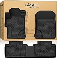 Vista 13 de LASFIT Tapete de maletero para Honda Civic Sedan 2022-2026 y Civic Sedan Hybrid 2025-2026, apto para todo tipo de clima, revestimiento de maletero