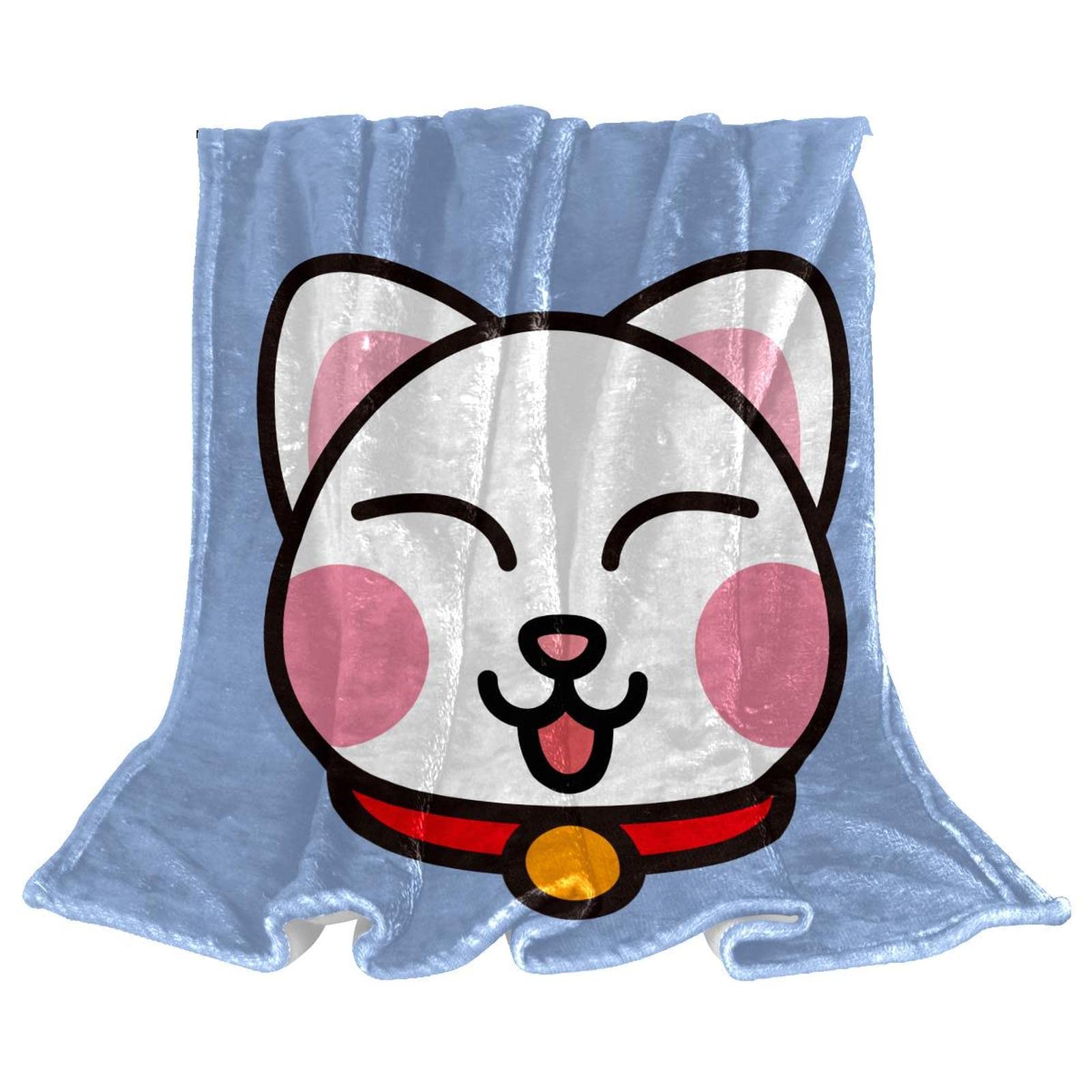 Couverture de lit chat pour une chambre d'enfant cocooning