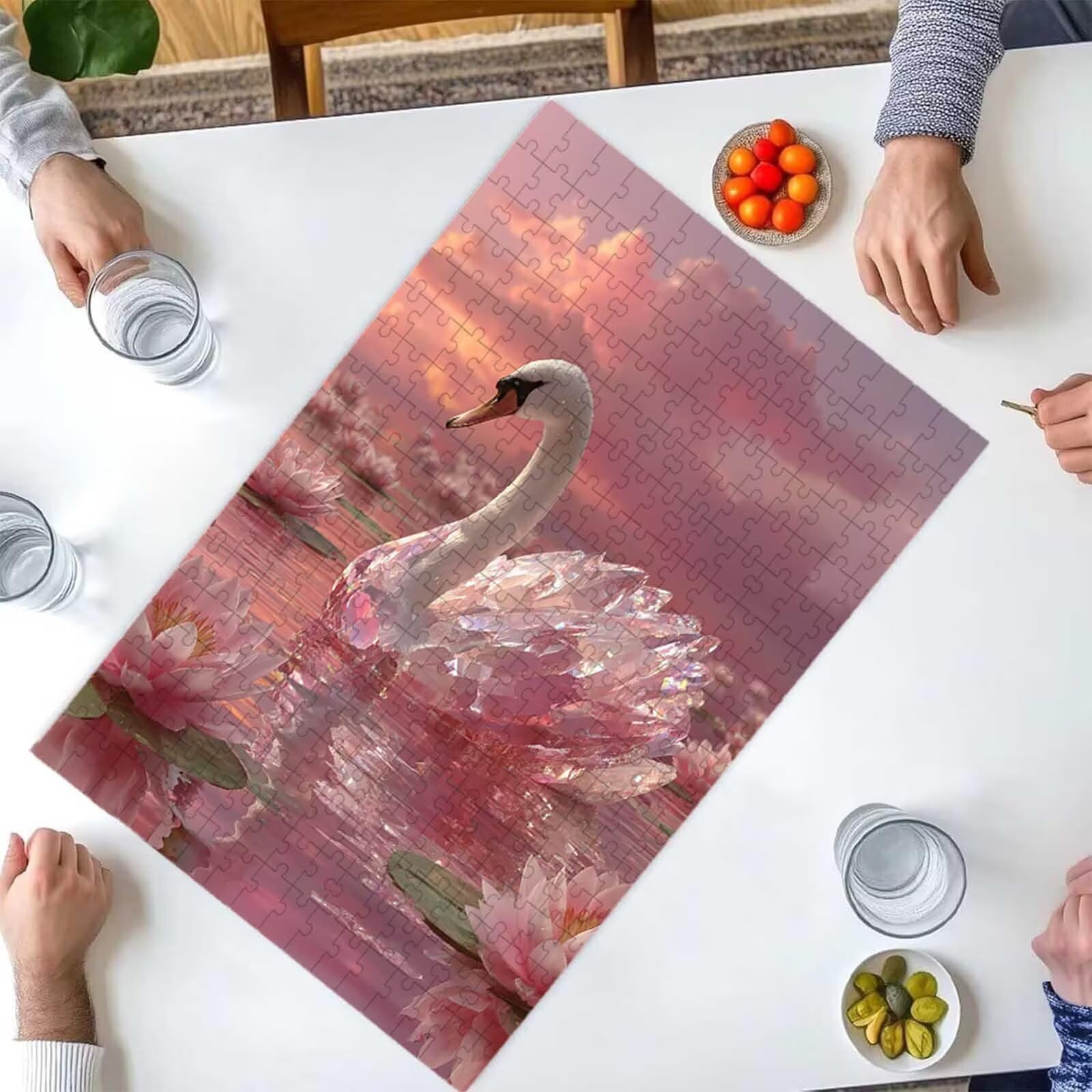 1500 Pezzi di Puzzle, 1500 Pezzi di Puzzle per Adulti, Regalo Anniversario, Regalo Natale, Decorazione Della Casa, Prevenzione Della Degenerazione Cerebrale Negli Anziani 87x57cm PjY11038 J-5