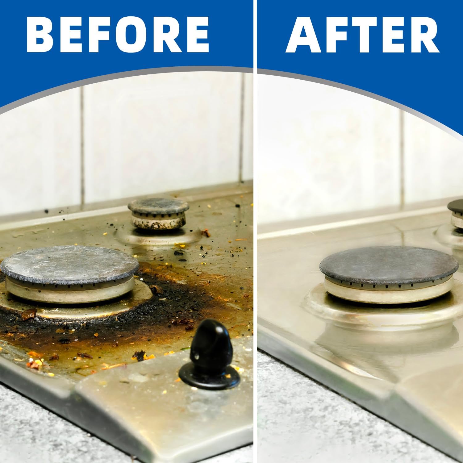 Stovetop Cleaning Cream Heavy Duty Cooktop Cleaner for Glass Ceramic Induction Gas Stoves Removes Burnt Food Grease and Stains