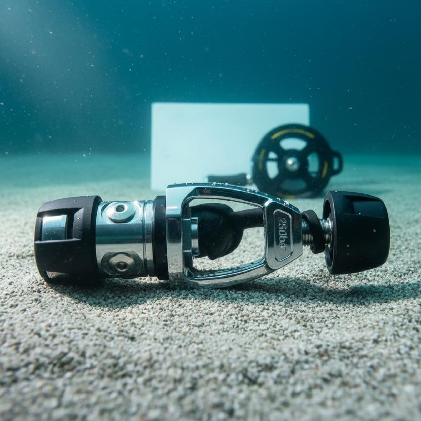 Erogatore Subacqueo Primo Stadio Regolatore Scuba Corpo Metallico Ottone Acciaio Layout con 1 Porta 4 LP Erogazione Costante ’acqua Adatto per