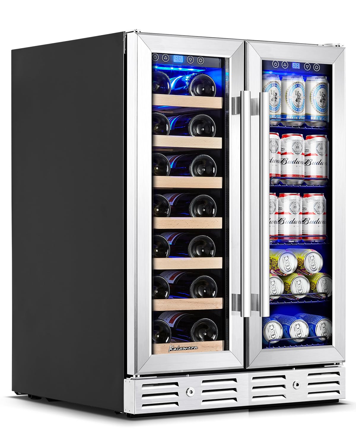 Kalamera KRC-150CB-B2 Wine Cooler Blue
