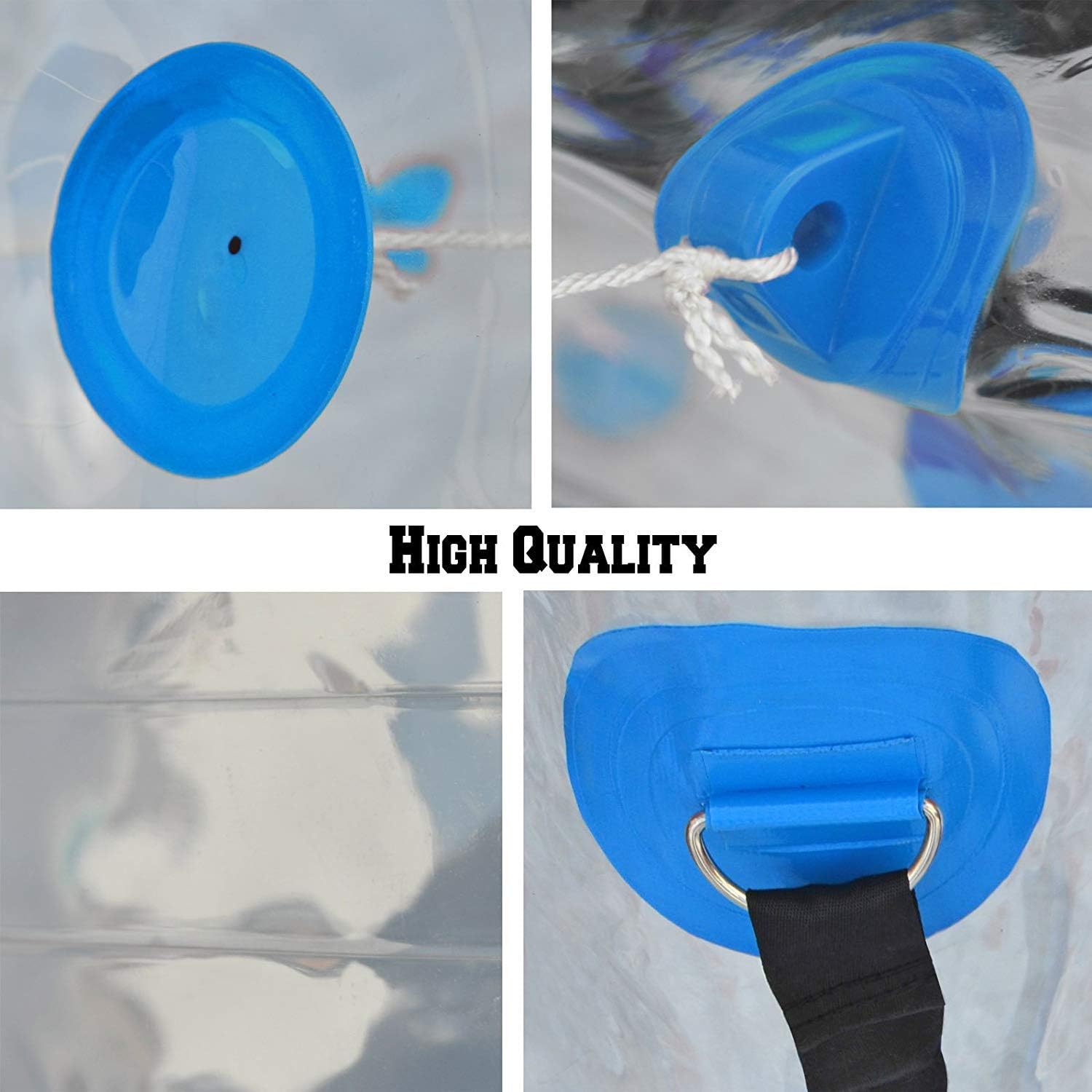 BenefitUSA Bumper Bubble Body Playground Inflatable Soccer Ball for Adults & Teens (Dia 5 Ft/ (1.5m)