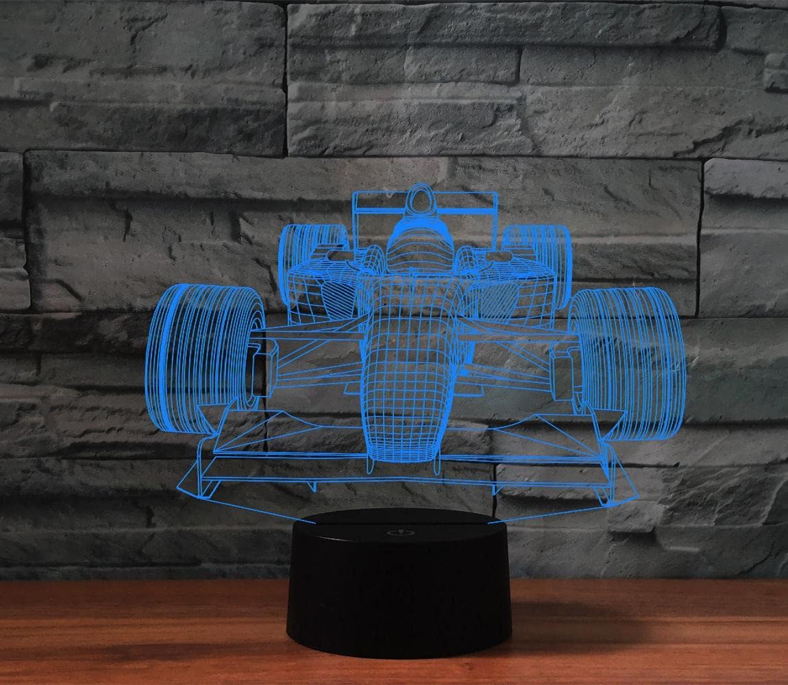 3D Egyptian Pyramid Night Light - 16 Color Changing LED Optical Illusion Lamp