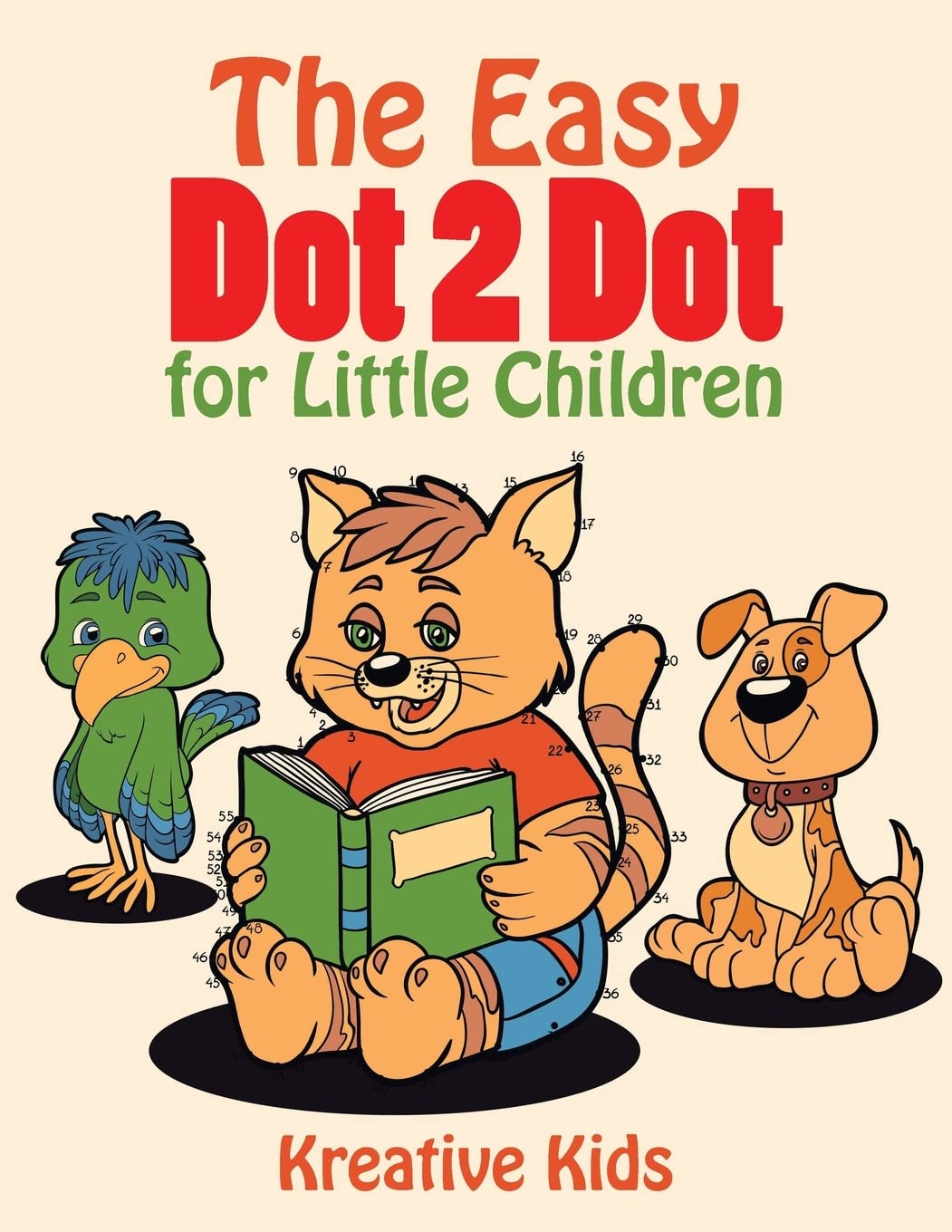 Kreative Kids - The Easy Dot 2 Dot for Little Children - Paperback Activity Book