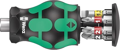 Wera Kraftform Kompakt Stubby Magazine 2, 6 Pieces, 05008874001