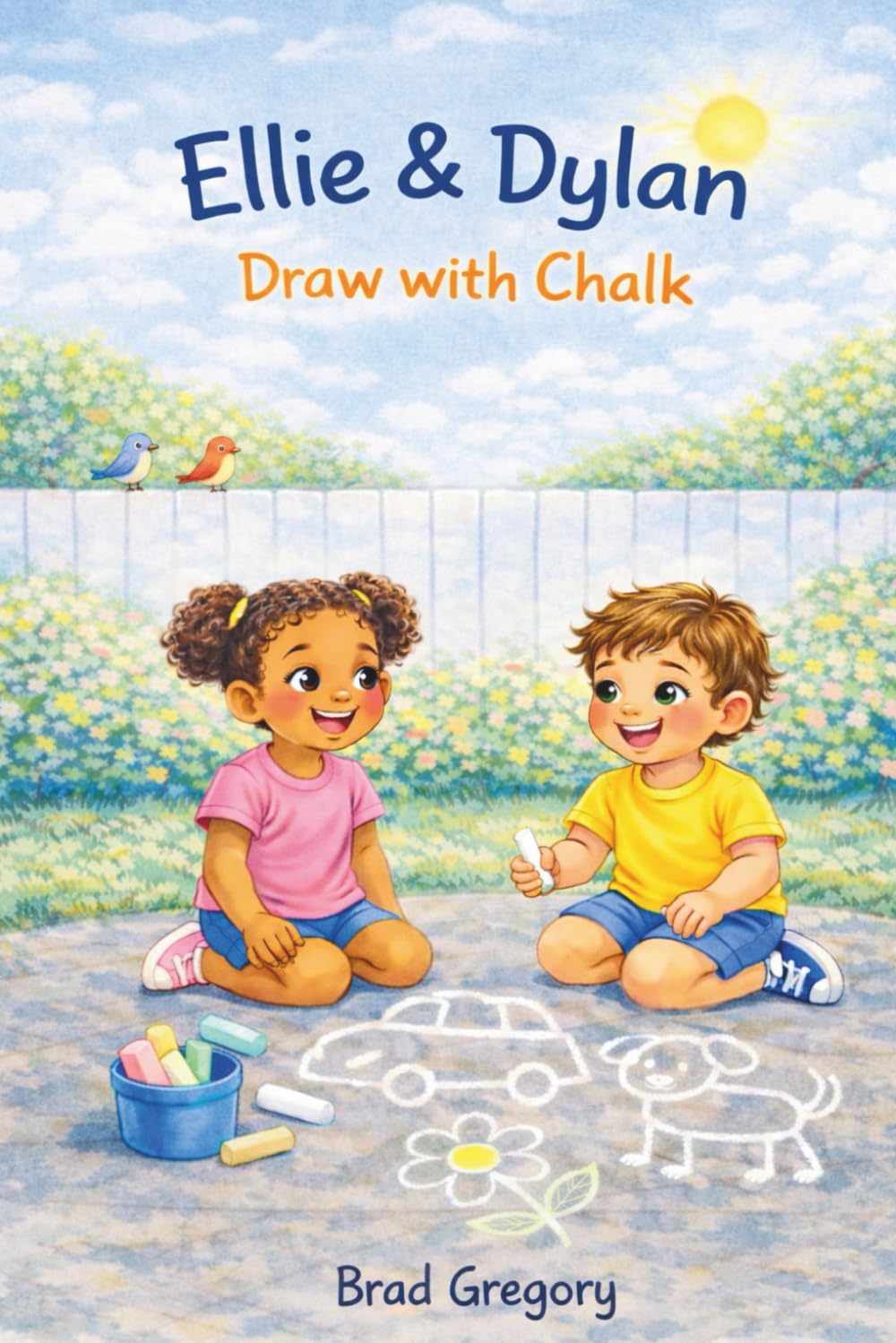 Ellie & Dylan Draw with Chalk (Ellie & Dylan Play and Learn Life Lessons)