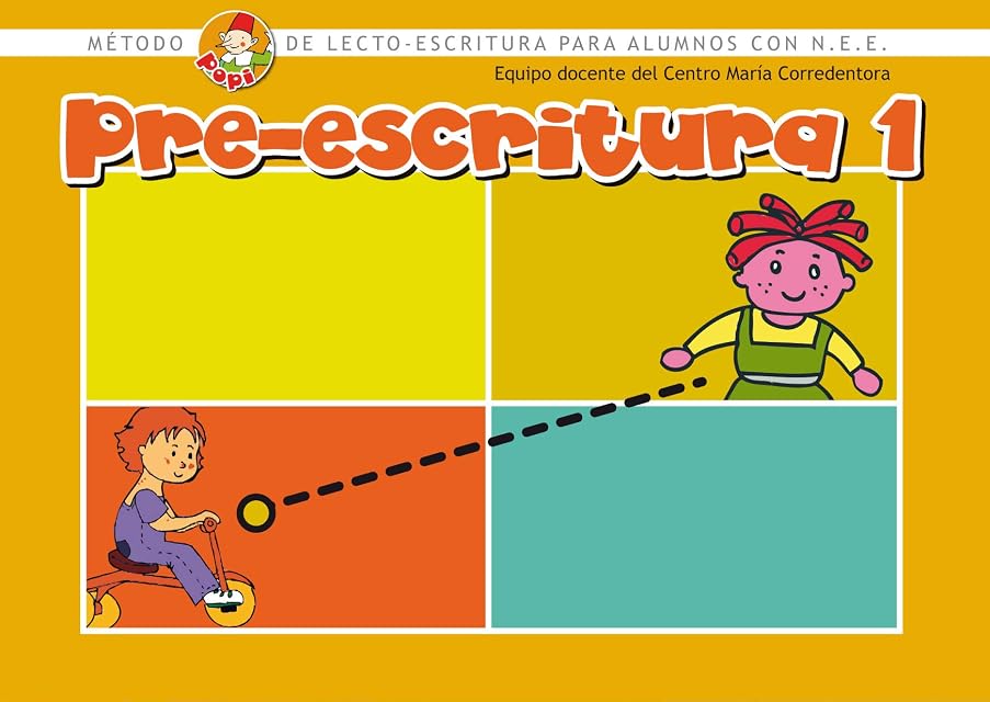 Portada de Pre-Escritura 1. Metodo de Lecto-Escritura para Alumnos con N.e.e