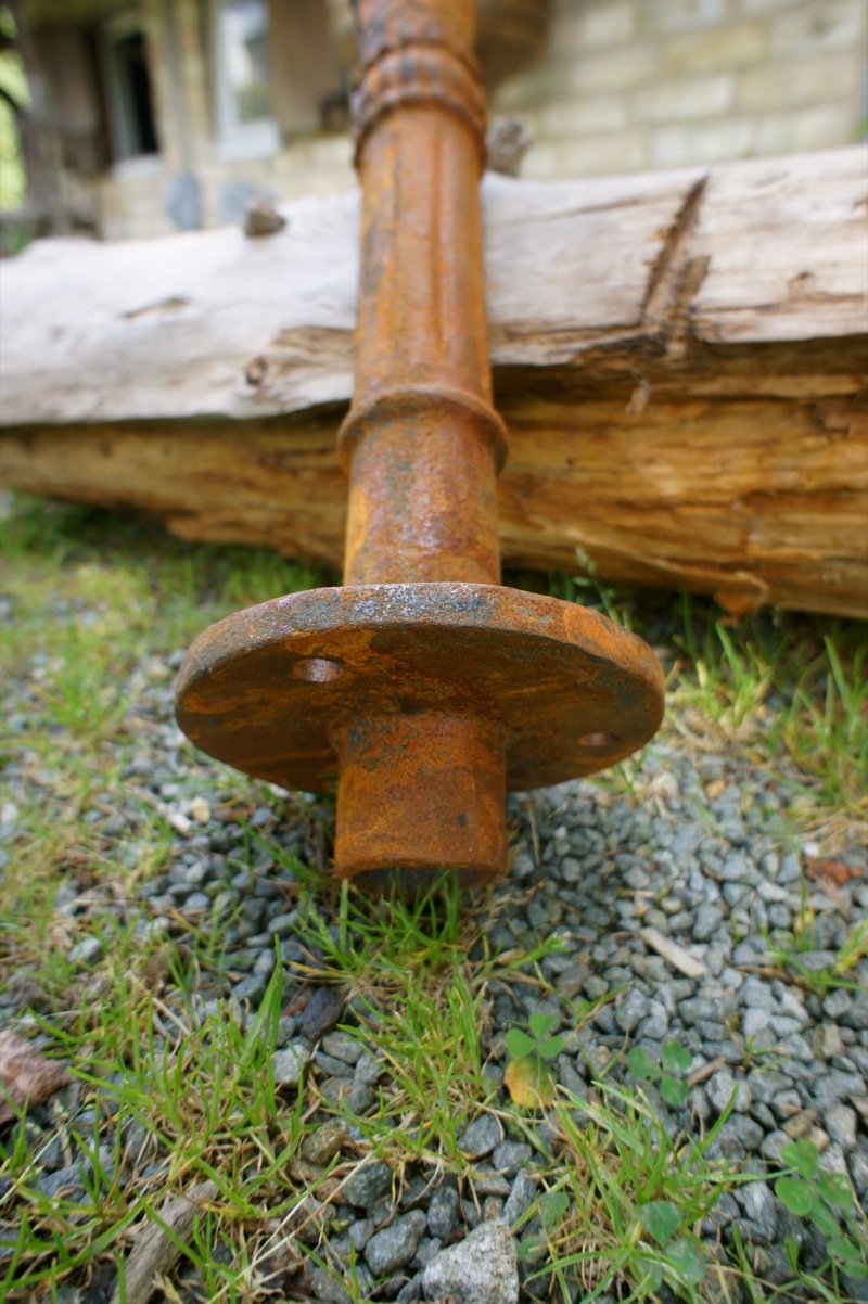 Antikas Gargouille Bec d'eau pour fontaine Créature mystique en forme de lance