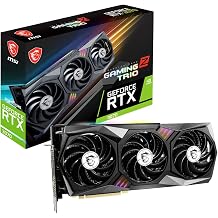 msi Gaming GeForce RTX 3070 LHR 8GB GDRR6 256-Bit HDMI/DP Nvlink Torx Fan 4 RGB Ampere Architecture OC Graphics Card (RTX 3070 Gaming Z Trio 8G LHR)