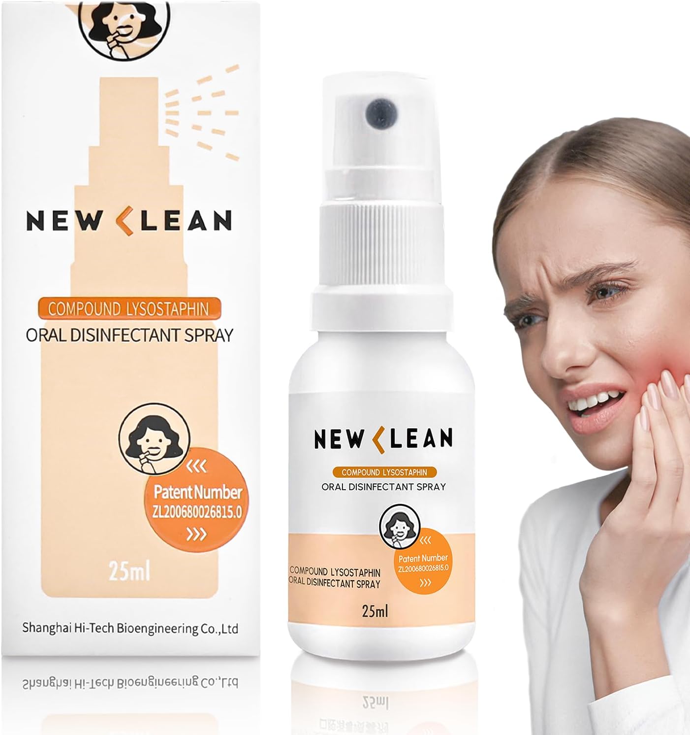 HomeLava Mouth Spray, Stop Bad Breath, 25ml Portable Adult Oral Care, Oral Comfort Spray Soothing Support for Mouth & Throat Discomfort, Mouth Care Spray, No Rinse On The Go Oral Care