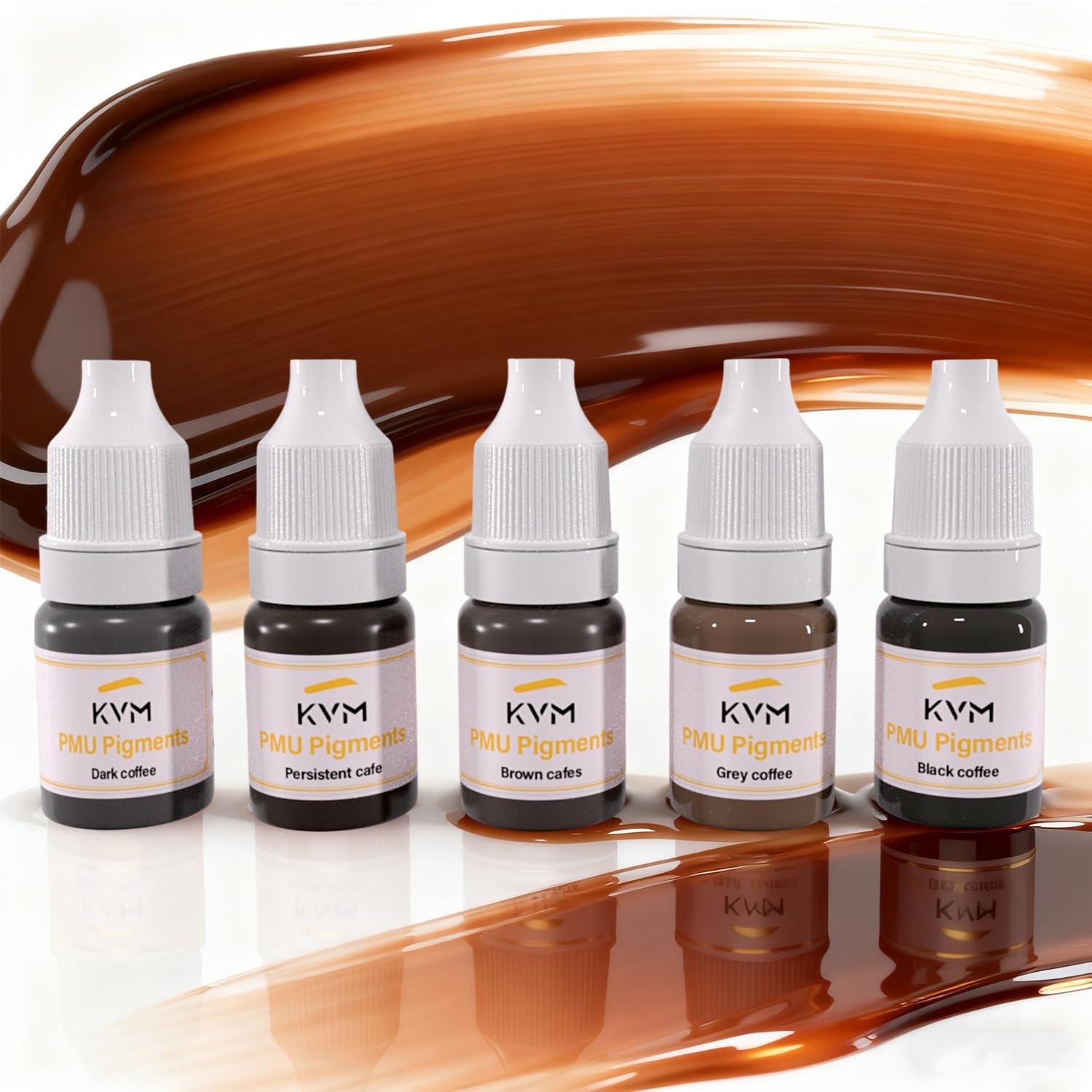 KVM Semi-Permanent Lip Pigmentation Tattoo Ink (8pcs Pigment Set)