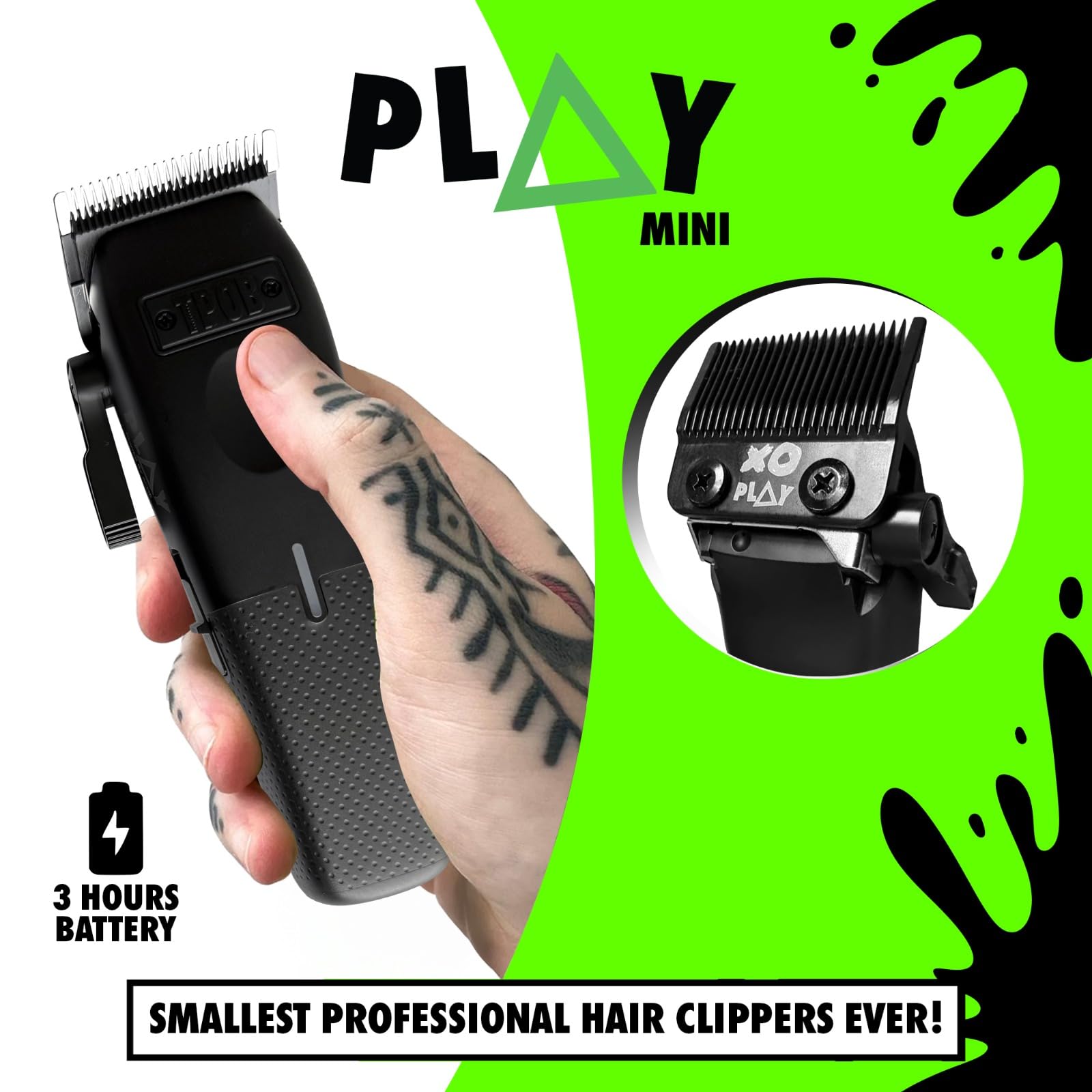 Amazon.com: TPOB Mini Play Professional Hair Clippers Without