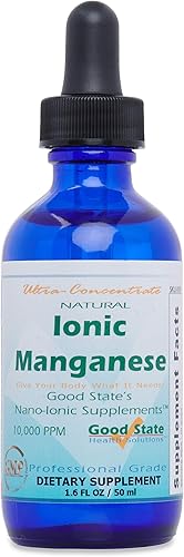 Good State Manganeso iónico natural Concentrado líquido Tecnología mineral de tamaño nano Suplemento dietético de grado profesional Botella de
