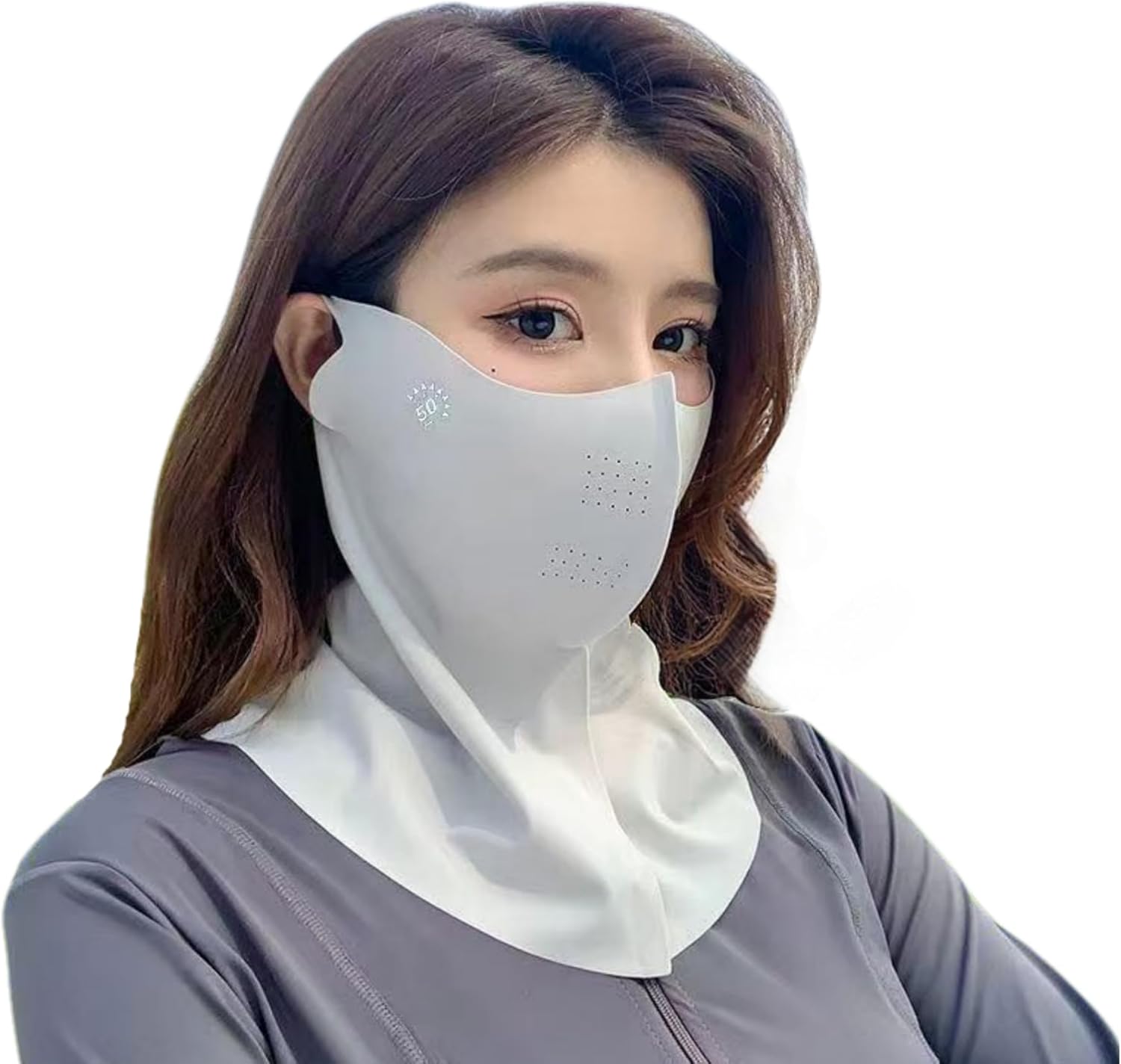 Summer Cooling Neck Gaiter Mask for Women | UPF 50+ Sun Protection Summer Cooling Neck Gaiter Mask for Women | UPF 50+ Sun Protection