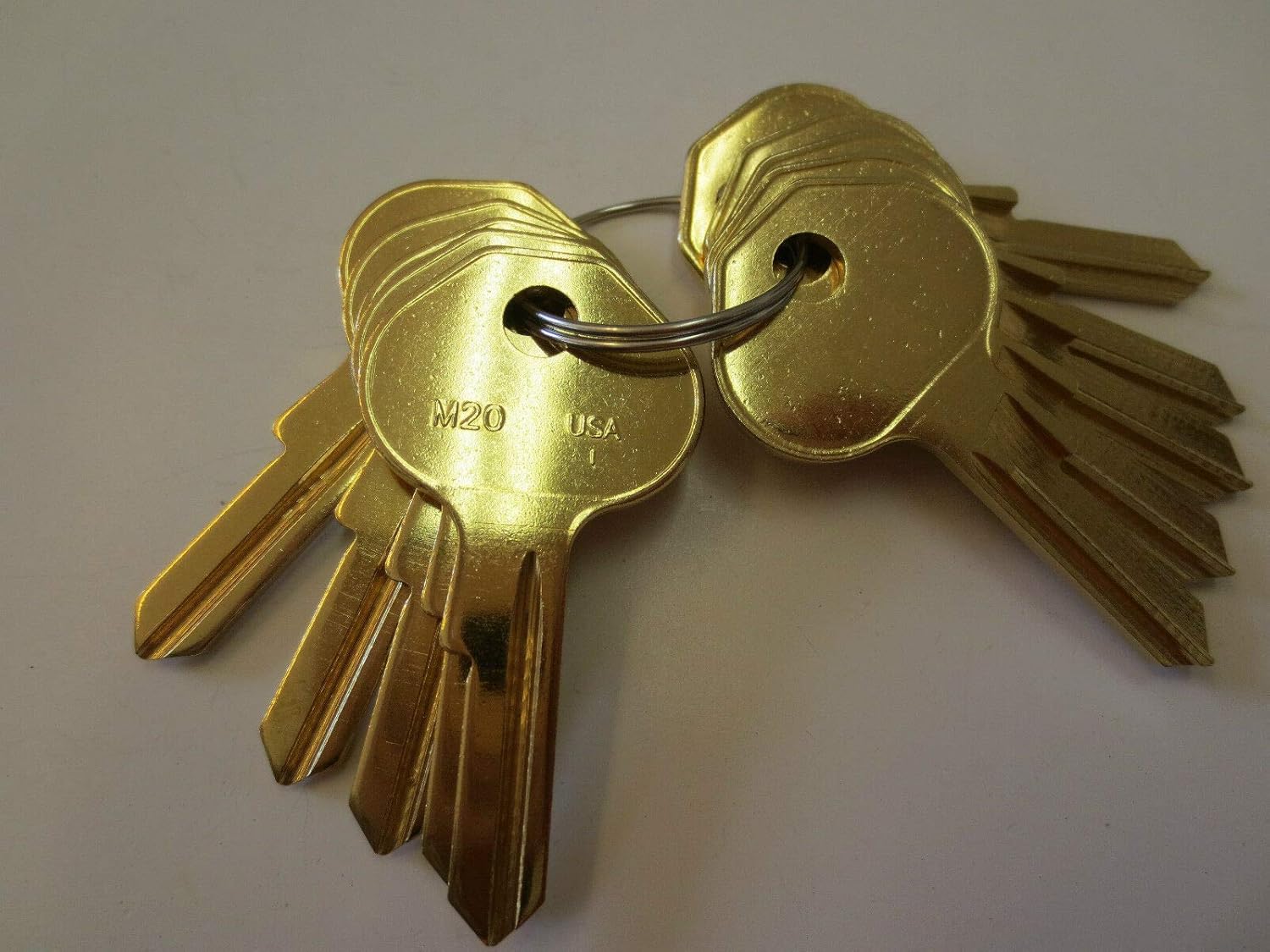 Lot 10 pc M20 Key Blanks/for Master Padlock /M20 10926000 Key Blank