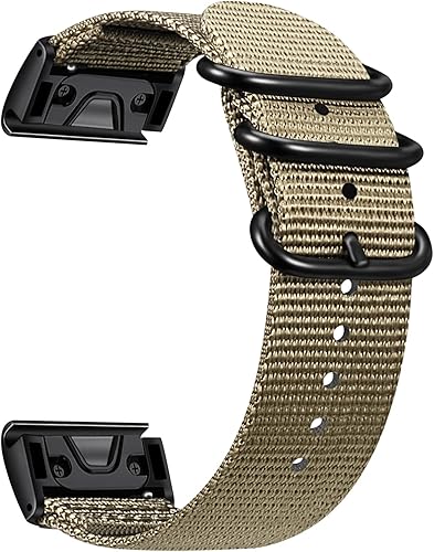 Miniatura 27 de Fintie Correa compatible con Garmin Fenix 8 2.008 in / 7X / 6X / 6X Pro / 5X / 5X Plus / 3/3 HR/Descent Descent MK2i/Tactix Charlie Watch, 1.024 in