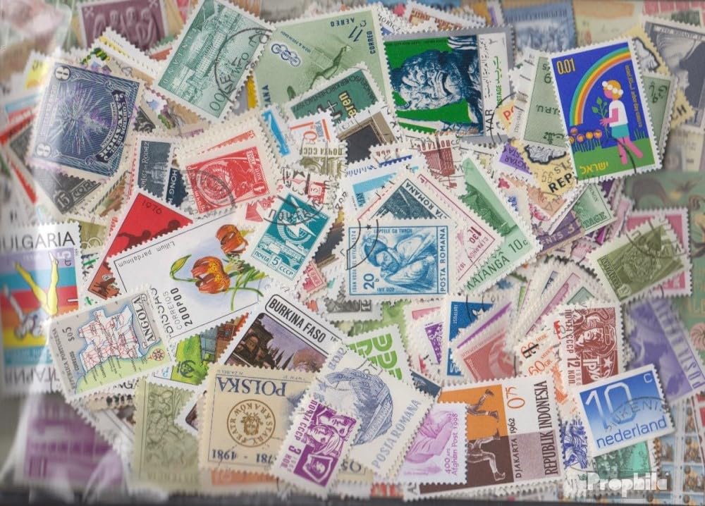Tutto Mondo 1.000 Diversi Francobolli Fuori 100 Diversi Paesi (Francobolli per i Collezionisti)