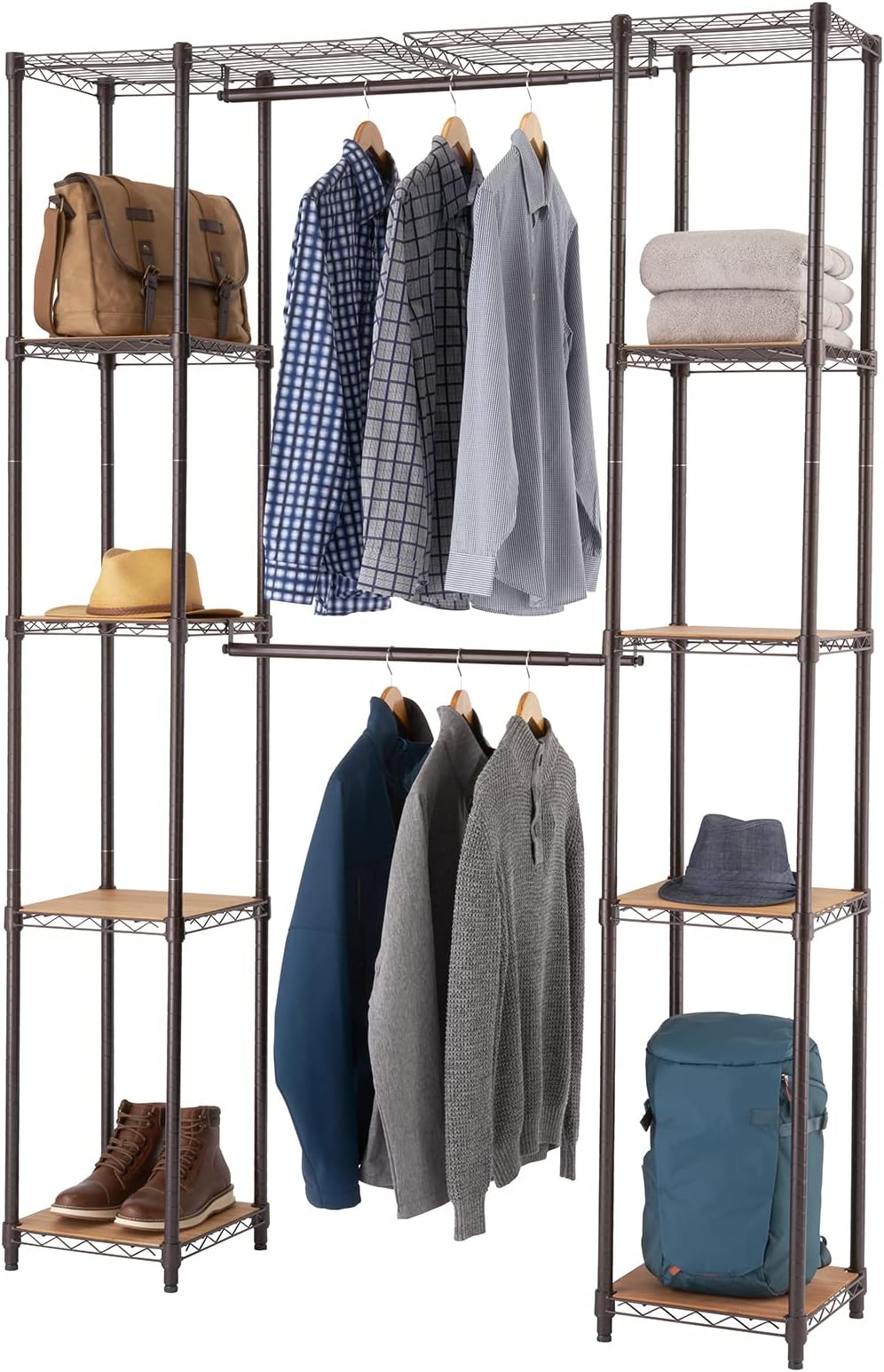 Expandable Closet Organizer - Dark Bronze