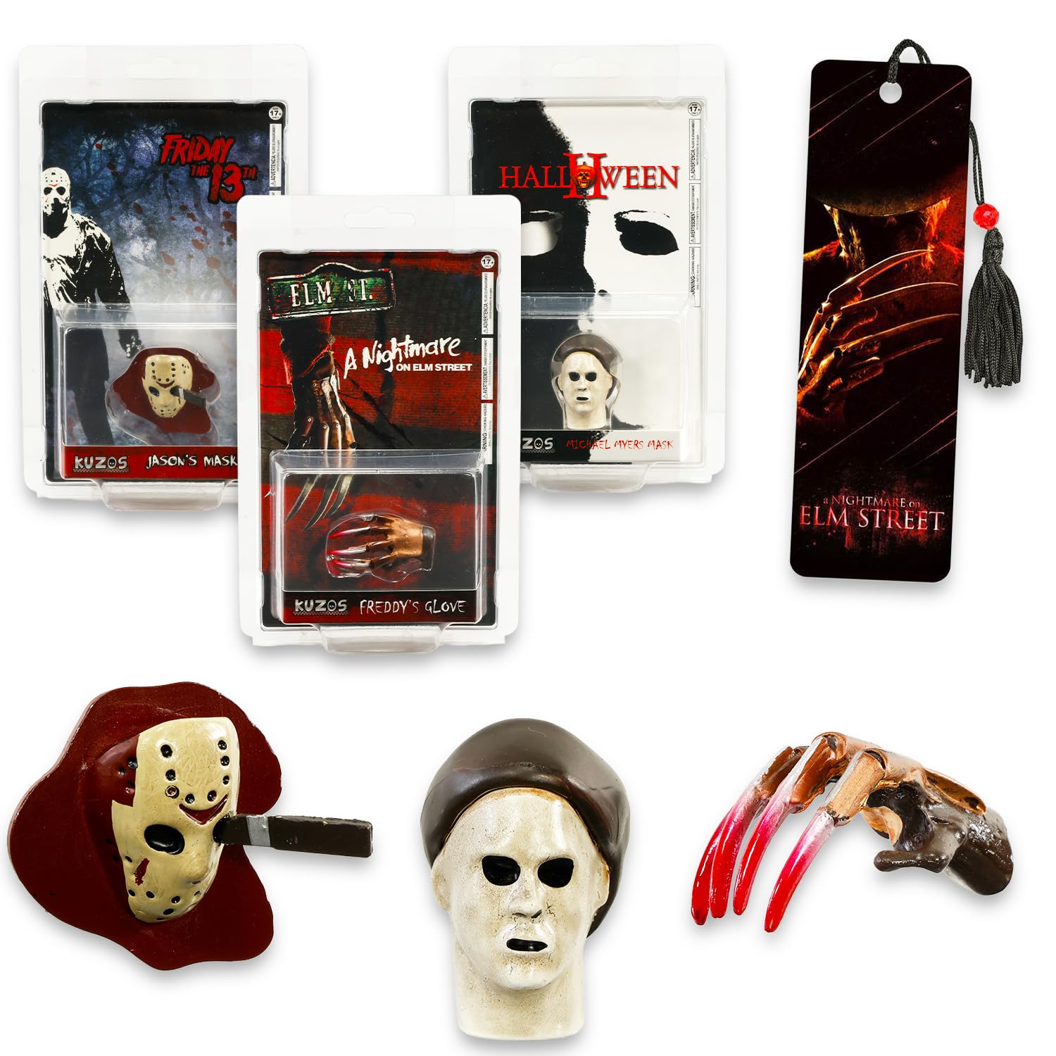 Amazon.com: Horror Movie Collectible Novelty Mini Figure Set