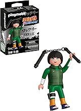 PLAYMOBIL Naruto 71118 Rock Lee with Accessories, Offers Fun and Creative Game for Anime Fans with Stunning Details and Authentic Accessories, Ages 5