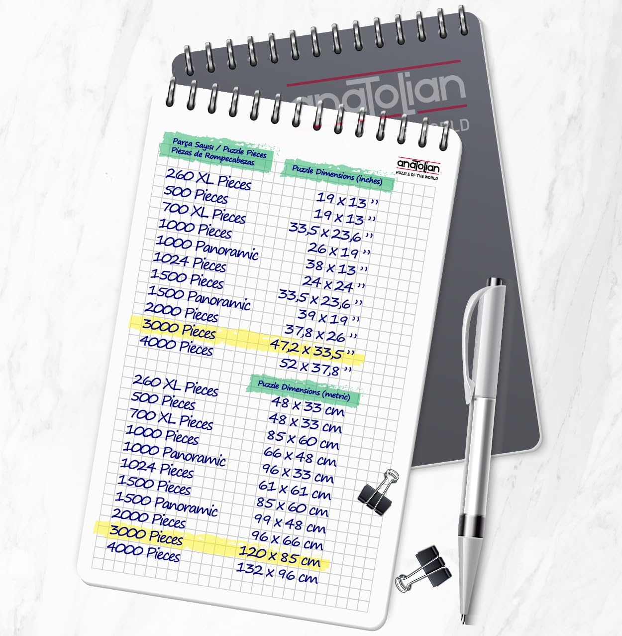 Anatolian Puzzle - Mediterranean, 3000 Piece Jigsaw Puzzle, #4926