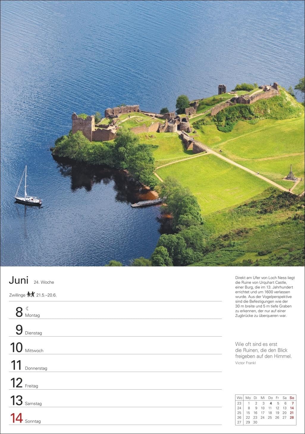 Schottland Wochenplaner 2026 - Eine Reise in 53 Bildern: Schön und praktisch: Terminkalender mit tollen Fotos von Schottland, Wochenkalendarium und Zitaten. Dekorativer Kalender für Organisatorisches