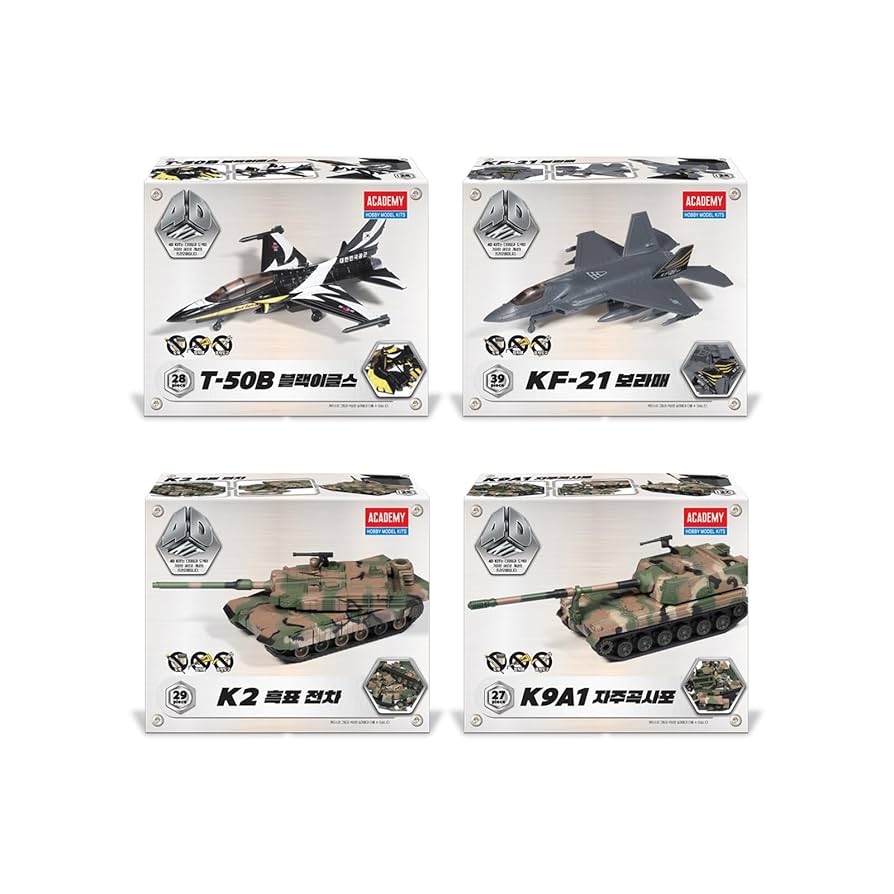 Amazon.co.jp: ACADEMY Defense Industry 4D Kit, 4 Types x 1