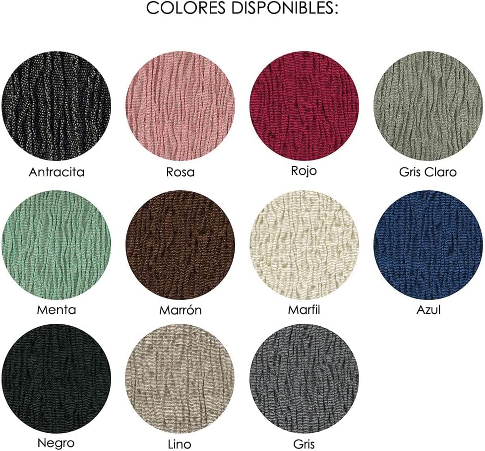 Fodera Elastica Per Poltrona Relax Olivia - Colore Marrone, Taglia Standard - 4 Pezzi, Lavabile, Antimacchia