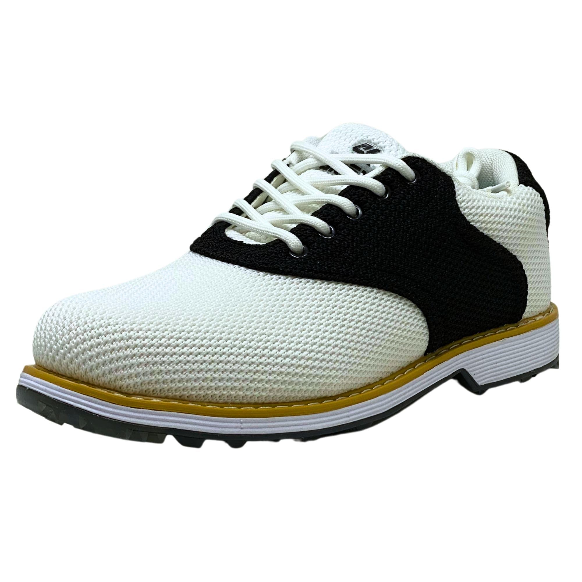 SKONI Men's Lace Up Waterproof Golf Shoe