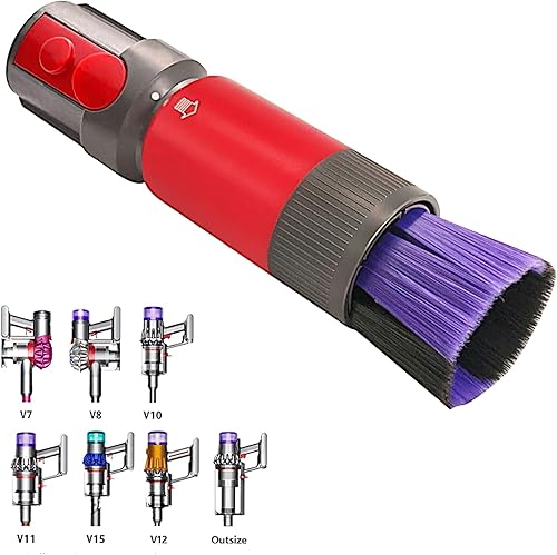 Miniatura 3 de Dyson - Accesorios de cepillo para polvo sin arañazos, perfectos para aspiradoras inalámbricas Dyson V12, V15, V10, V11 y V8, herramientas de