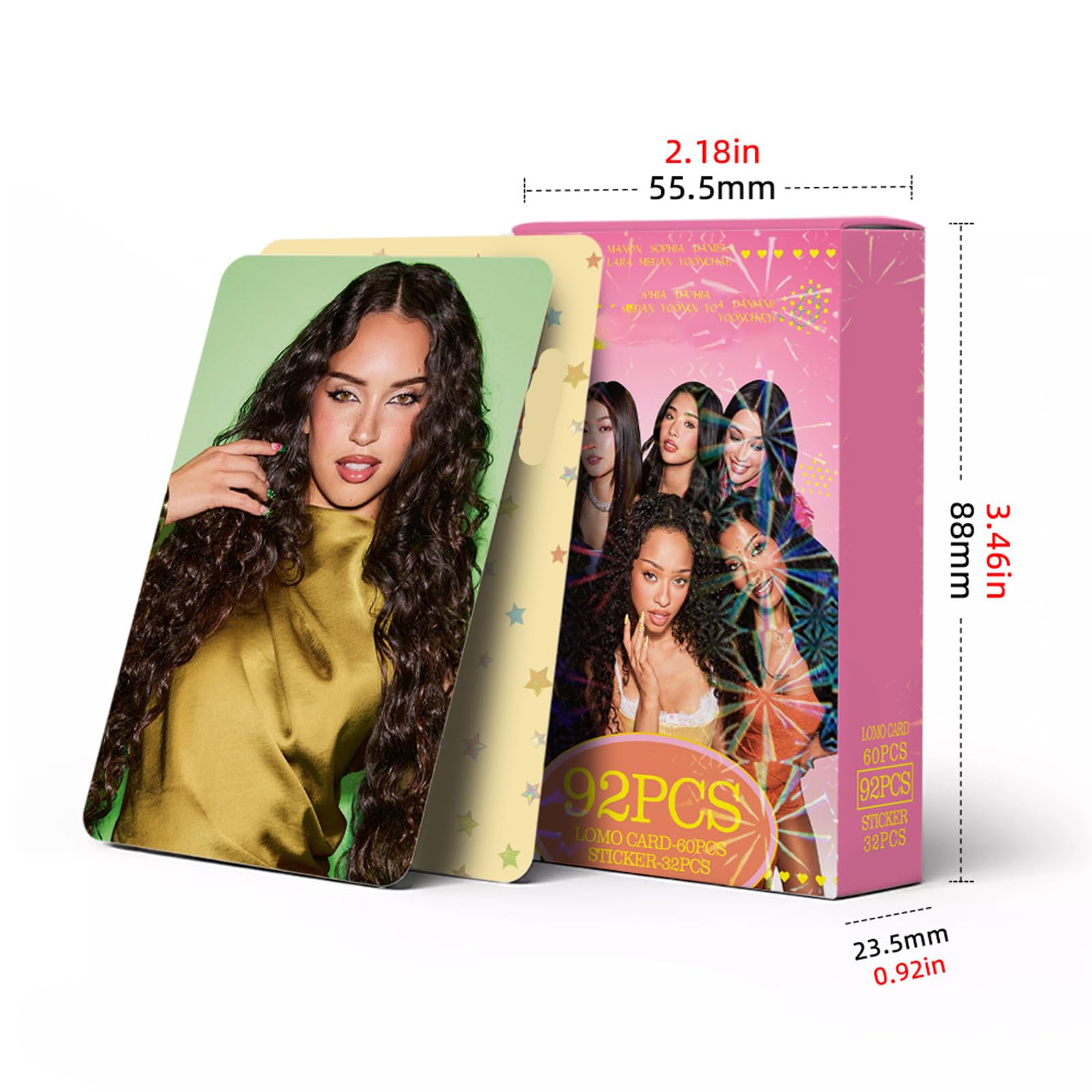 Katseye Photocards Set Pinky UP Album Poster Korean Girls Group Photo Album Mini Card Adesivi Set
