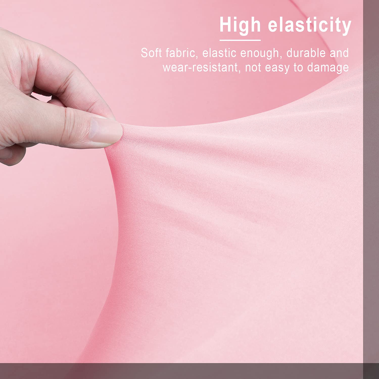 TRENDBOX Ball Pit Cover 35.4 x 11.8 inch, Light Pink, For Kids, Includes Bottom & Wall Cover