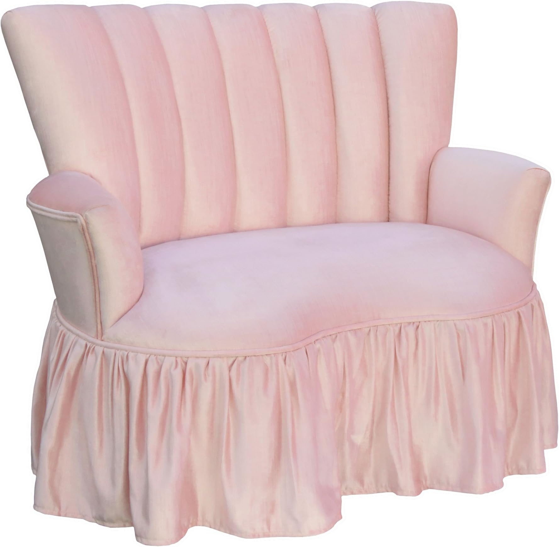 Angel Song Aspen Pink Princess Girl's Loveseat