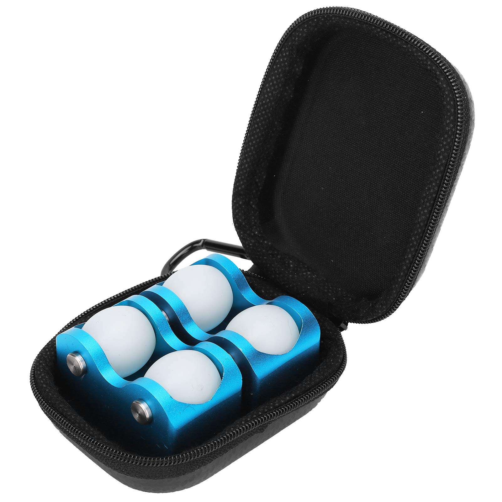 FLEXMAN 2PCS Billiard Cue Straightness Checker, Aluminum Pool Cue Concentricity Straightening Calibrator Tool with Storage Box for Billiards Snooker Cue Sticks