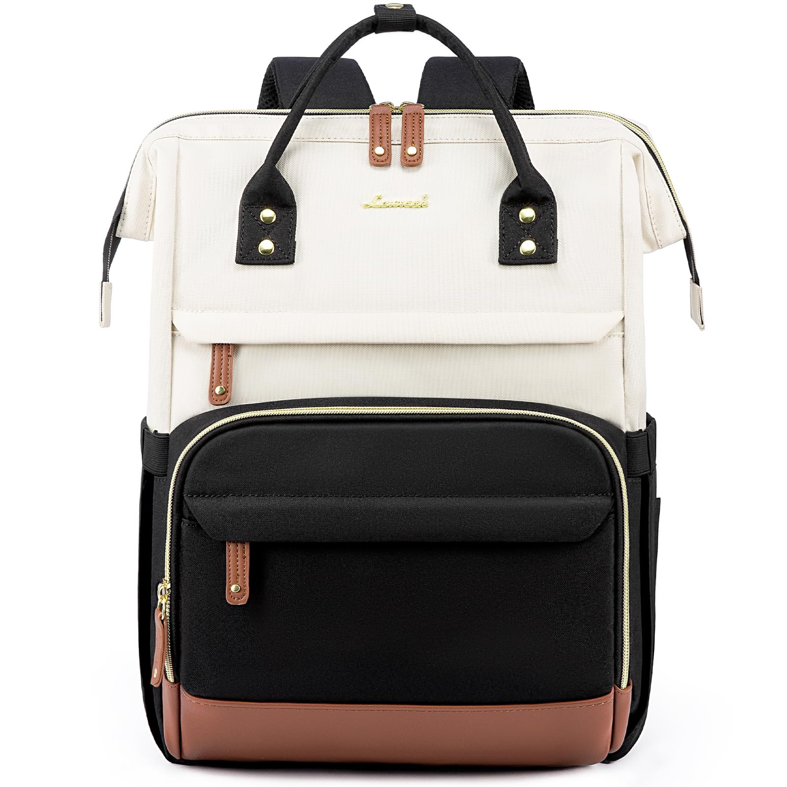LOVEVOOK Mochila Mujer Mochila Ordenador Portatil 15.6&17.3 Pulgadas Mochila Viaje Mochilas Escolares Adolescentes Mochila PC Impermeable para Trabajo Colegio Instituto Universidad