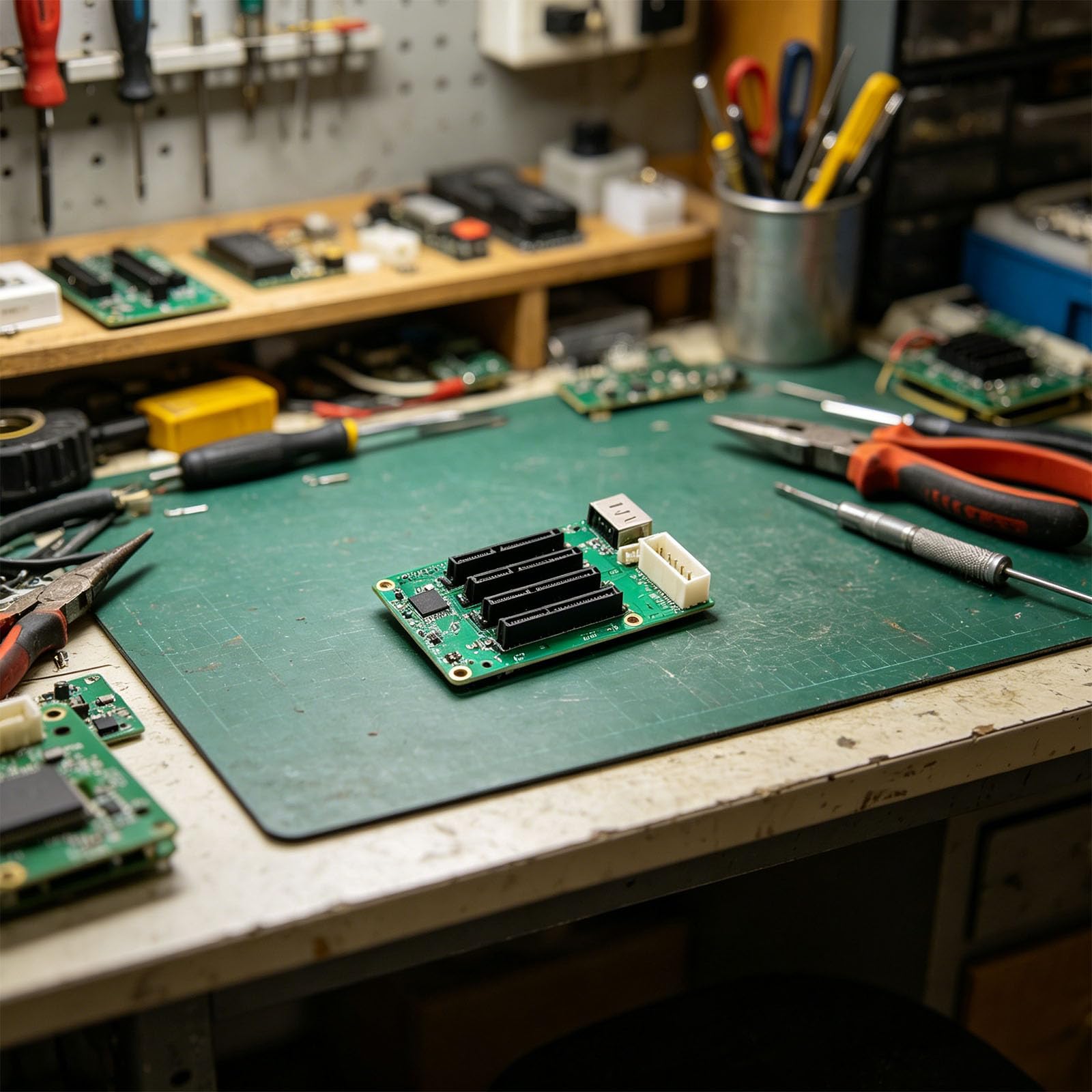 Scheda di espansione di memoria a 5 porte per schede di sviluppo e computer monoscheda, supporta fino a 100 T di capacità con fonte di alimentazione esterna, Multi Disk HAT
