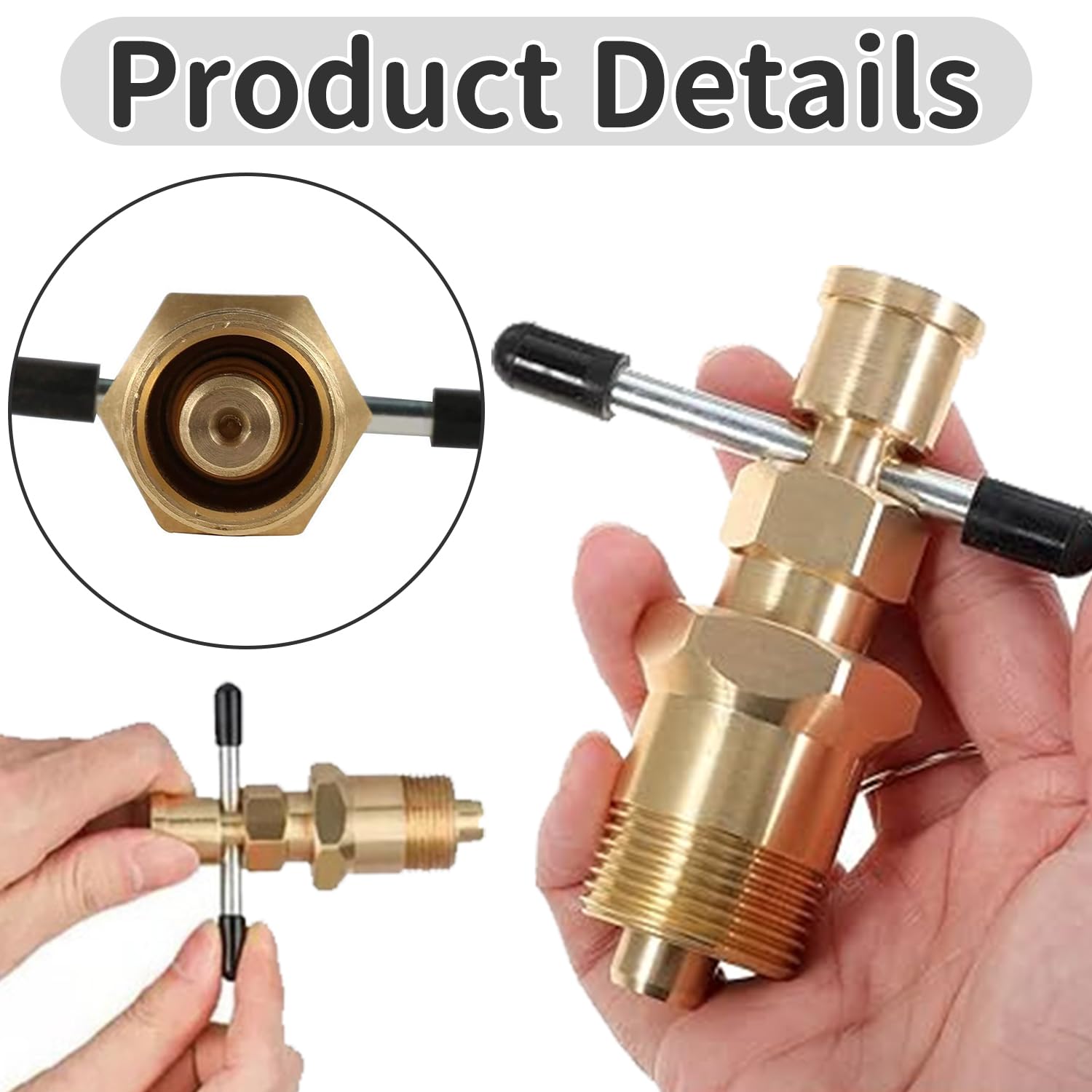 Two-in-One Olive Puller Tool, High-Strength Metal Plumbing Olive Remover for 15mm & 22mm Compression Fittings, Rust-Resistant - Image 3