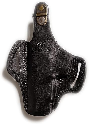 Miniatura 2 de Ruger P85, P89, P95, P93, P94, P90, P345 OWB Funda de cuero hecha a mano para diestros