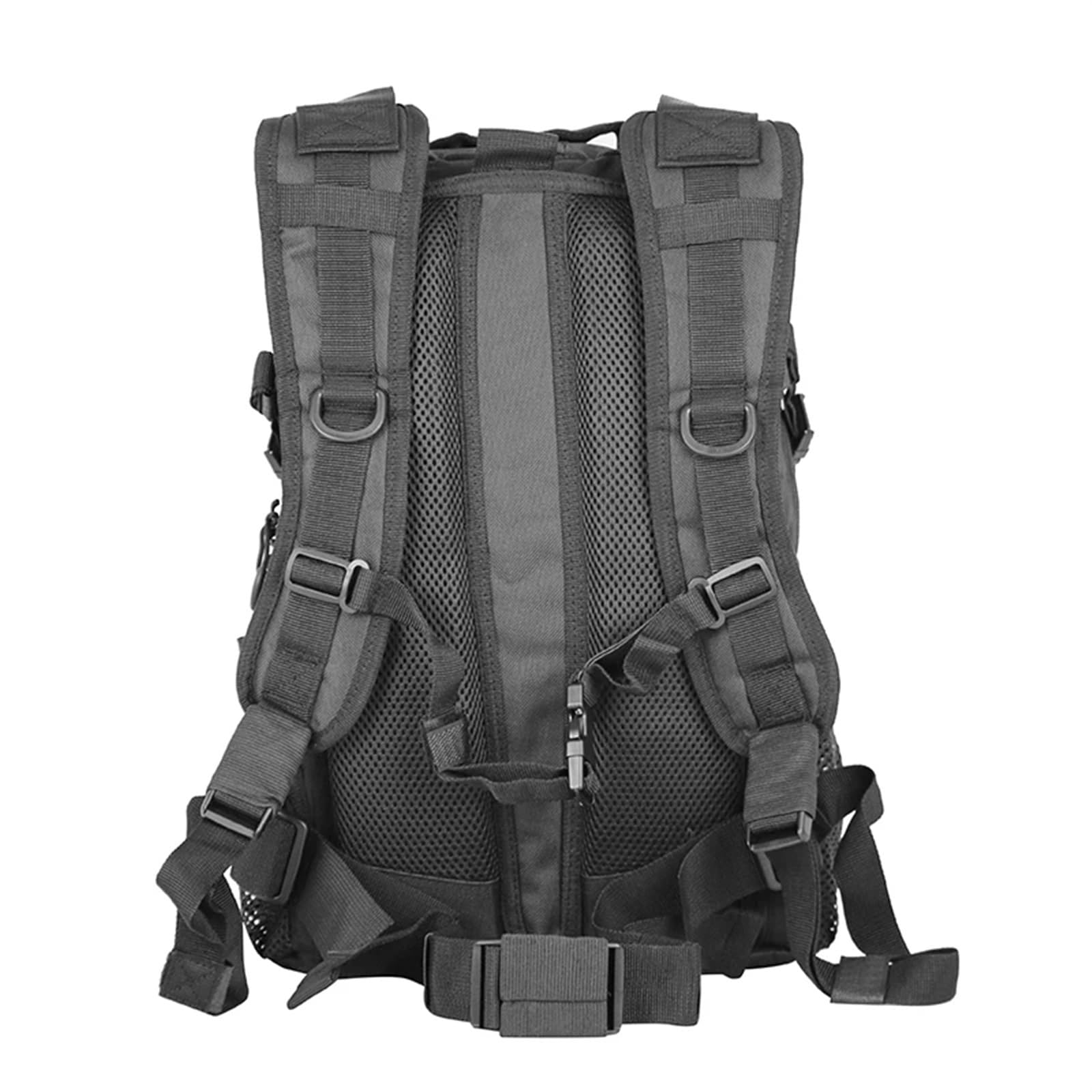 Wanderrucksack Outdoor-Reisen Wanderrucksäcke Camping Klettern Taschen Rucksack for Männer Frauen Outdoor-Sport-Rucksäcke(Grey)