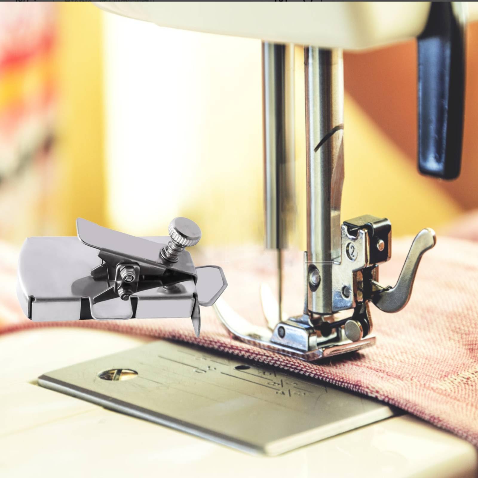 Guida Magnetica per Macchina da Cucire, Accessorio per Macchina da Cucire, Guida alla Cucitura Magnetica, Strumento Universale di Cucito a Guida Magnetica per Principianti e Professionisti