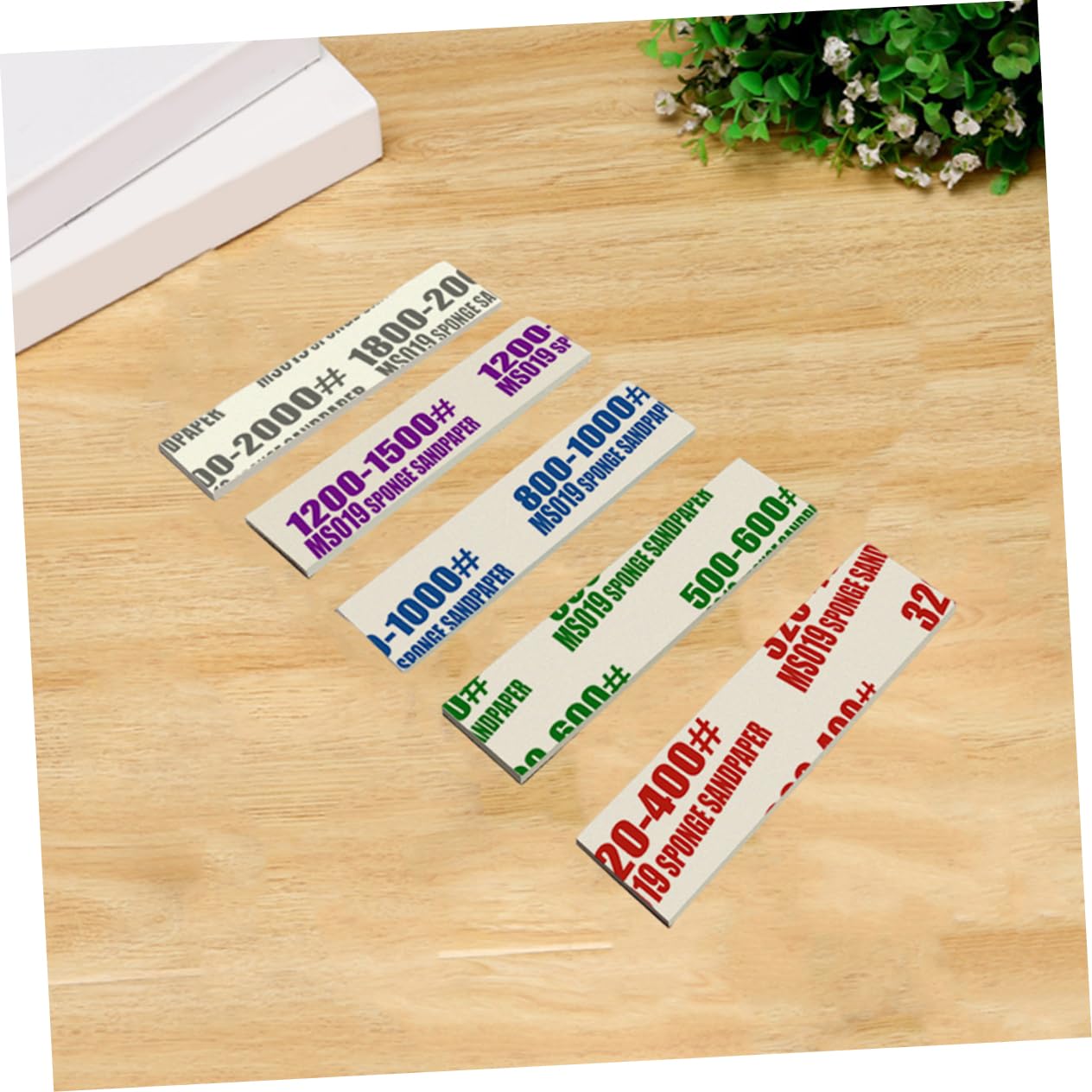100 Pz Modello Spugna Carta Vetrata Strumenti Giocattolo Strumento Di Levigatura Artigianale Spugna Abrasiva Modello Hobby Morbida Spugna Abrasiva Grana 400