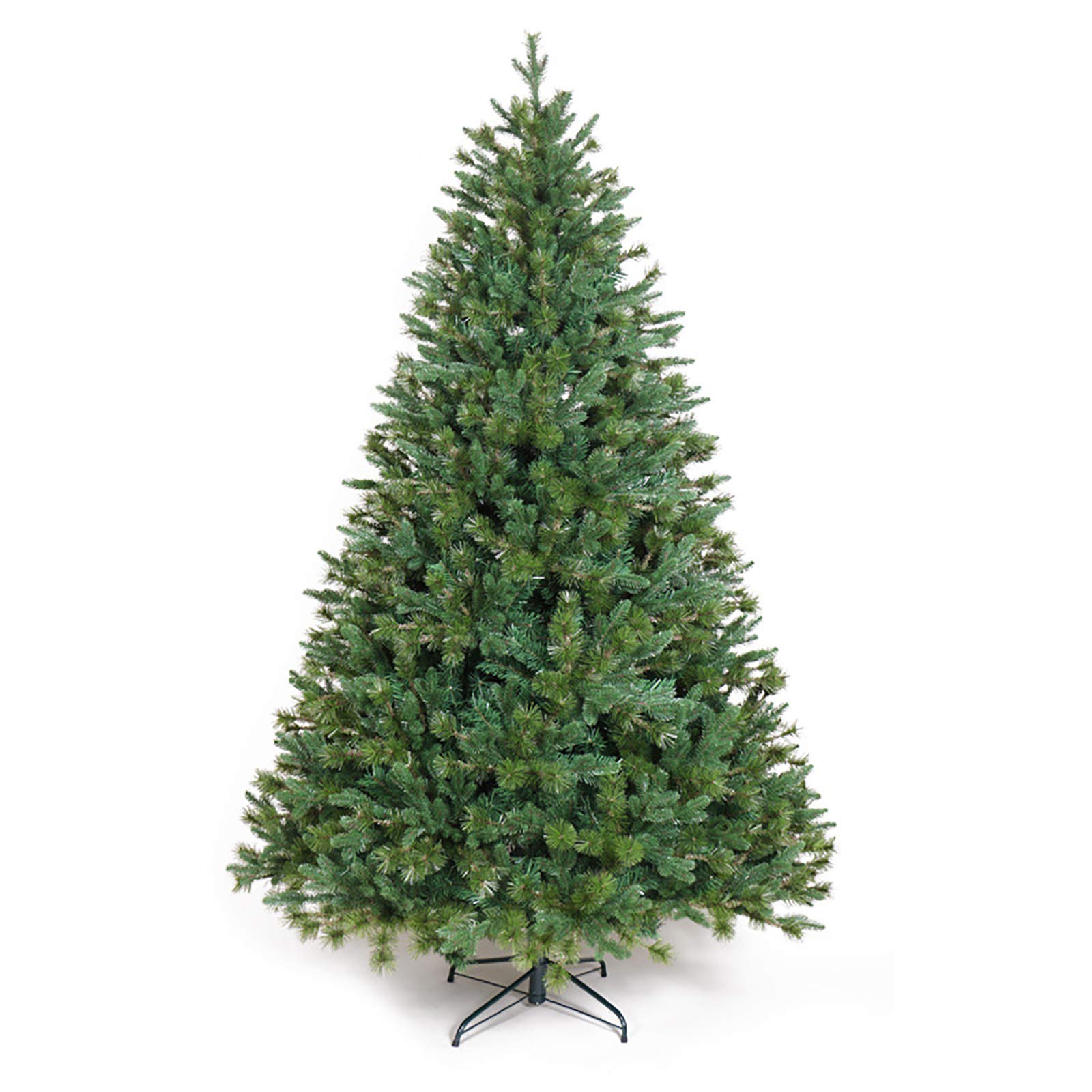 Sjdopulse 8.8Ft Holiday Artificial Christmas Tree,Premium Spruce Hinged Foldable Xmas Tree,With Metal Stand For Traditional Decorations Indoor